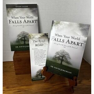 When Your World Falls Apart by Dr David Jeremiah PB Book, Bookmark & Study Guide